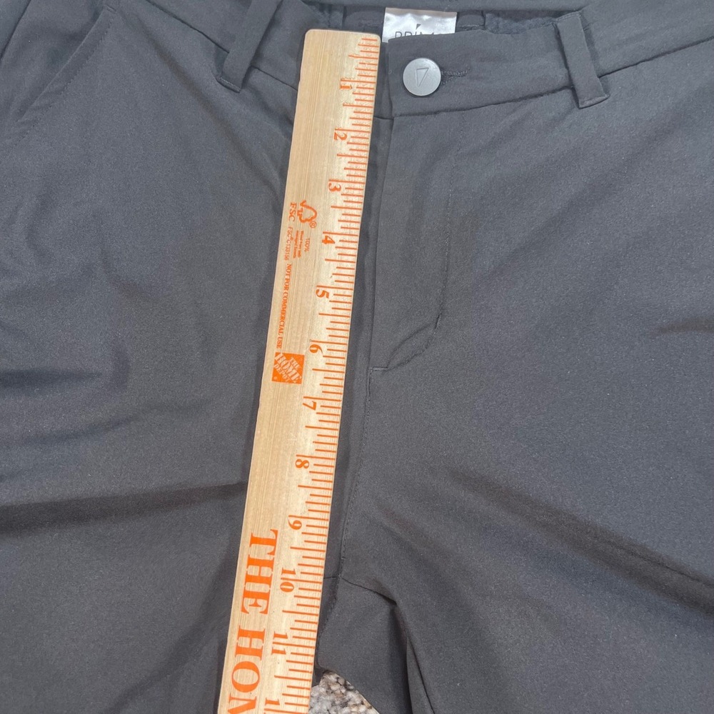Primo Golf Joggers Men's 31x26 Short Black Tapered Ankle Zip Performance Pants - Picture 6 of 9